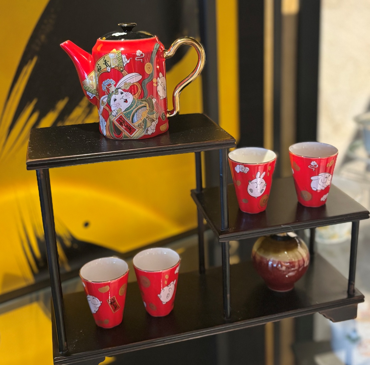 red_tea_set image Tea Sets and Accessories Sales